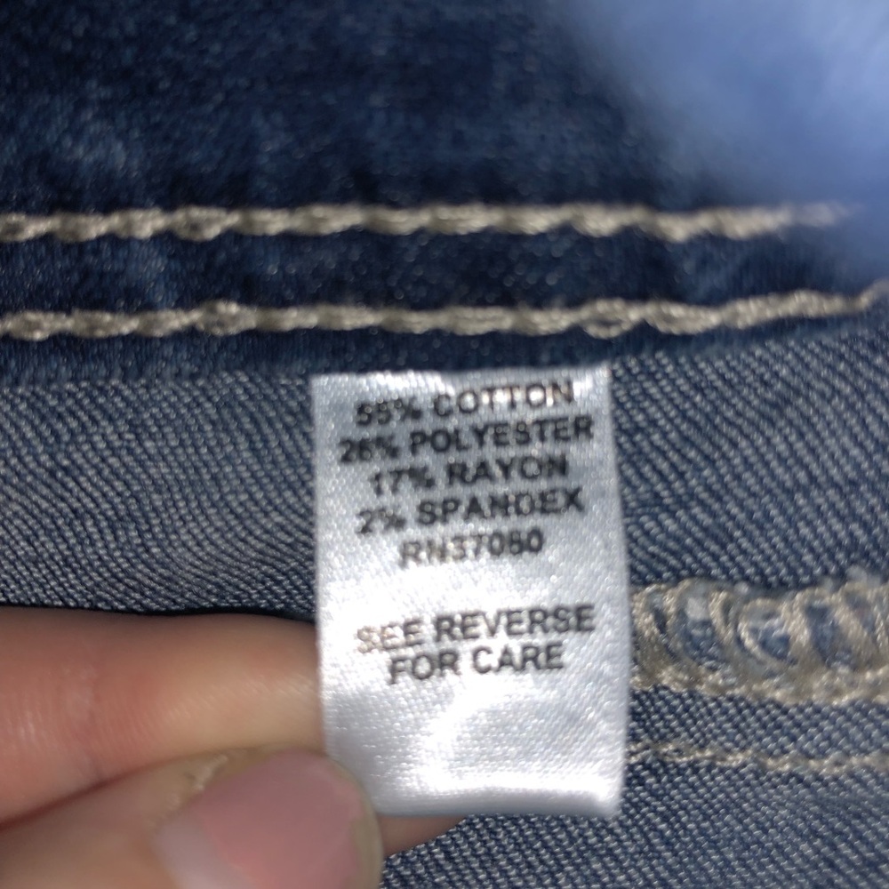 C Est 1946 Women’s Classic Jeans button closure - Picture 5 of 7